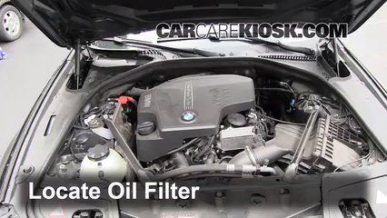 Oil & Filter Change BMW 528i (2010-2016) - 2011 BMW 528i 3.0L 6 Cyl.